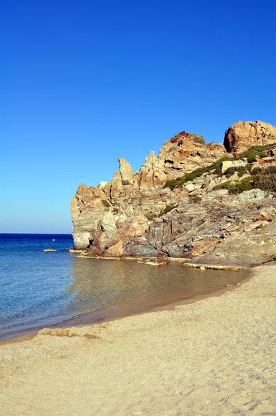 Vai beach, Kreta. — Zdjęcie stockowe