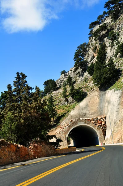 stock image Mountain tunnel