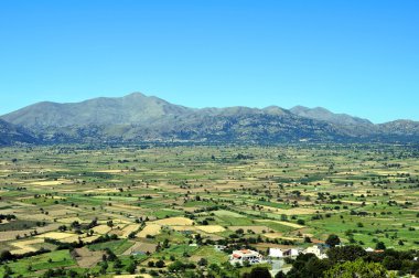 Lassithi Plato crete, Yunanistan.