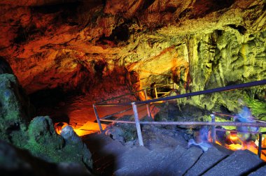 Psychro cave, Diktaian Antron, Crete clipart