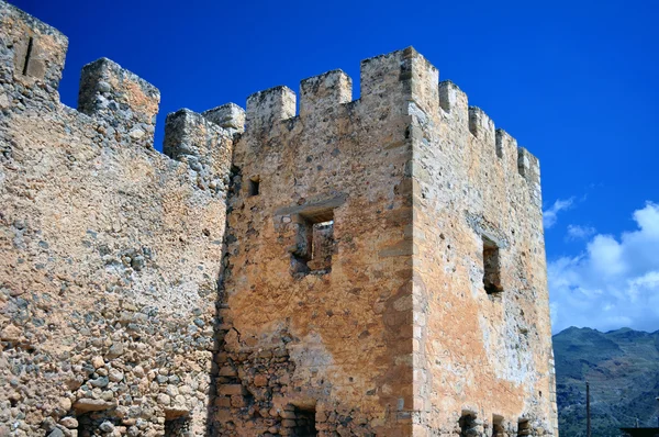 Замок Франгокастелло . — стоковое фото