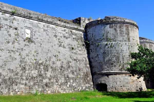 Fortezza medievale di Rodi . — Foto Stock