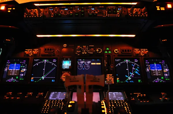 Pilótafülke Stock Kép