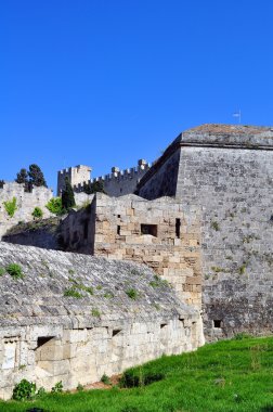 Medieval fortress of Rhodes.