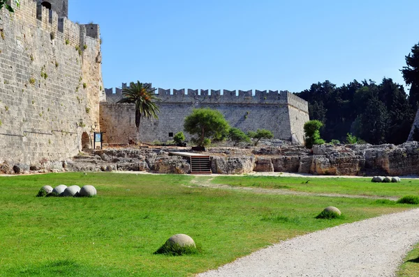 Μεσαιωνικό φρούριο της Ρόδου. — Φωτογραφία Αρχείου