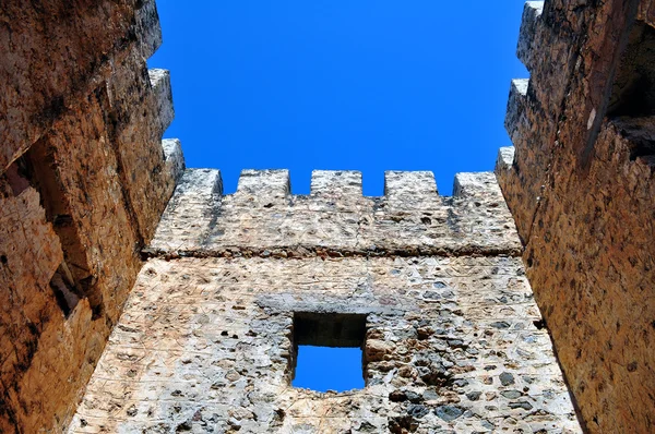 Frangocastello kasteel. — Stockfoto