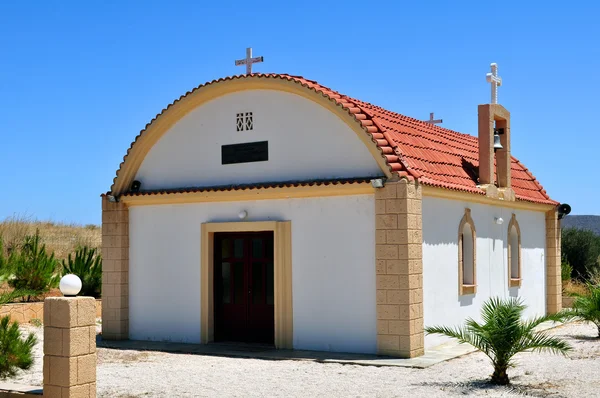 stock image Greek chapel