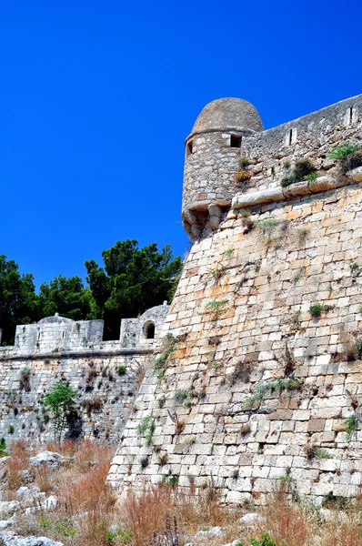 Fortetza: Fortaleza veneziana em Rethymno . — Fotografia de Stock