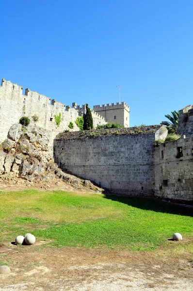 Forteresse médiévale de Rhodes . — Photo