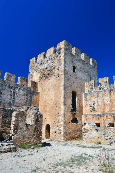 Castillo de Frangocastello . Imagen de stock