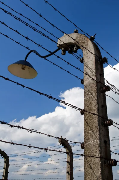 KZ Auschwitz-Birkenau. — Stockfoto