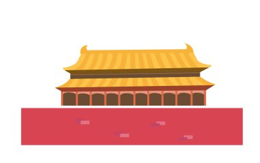 Pekin'de Tiananmen kapısı