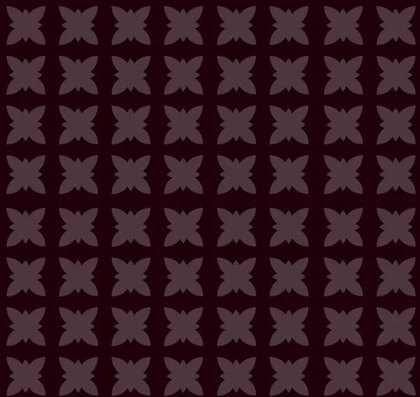 Seamless brown flower pattern — Stock Photo, Image