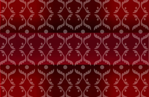 Crimson naadloze Koninklijke damast patroon — Stockfoto