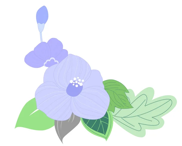 Blue flower — Stock Photo, Image