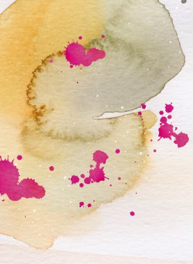 Watercolor background clipart