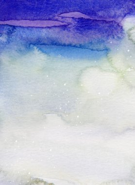 Watercolor background clipart