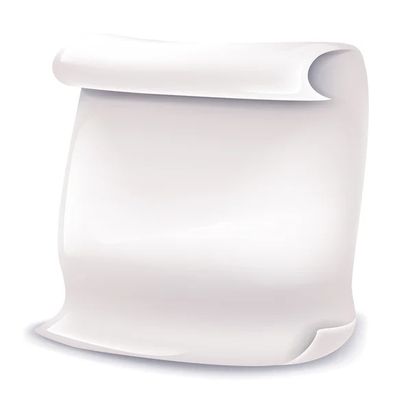 Blank roll paper — Stock Photo, Image