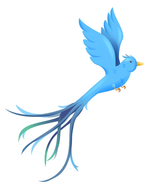 Γαλάζιο πουλί — Φωτογραφία Αρχείου
