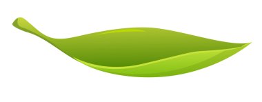 Leaf-shaped boat clipart