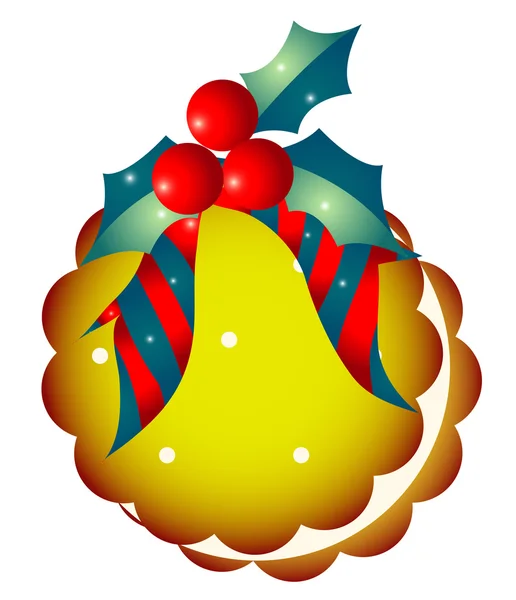 Karácsonyi dekoráció és kekszek — Stock Fotó