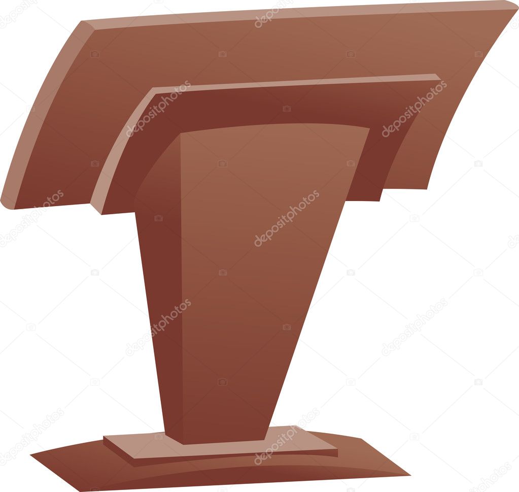 Rostrum — Stock Photo © realrocking 2996156