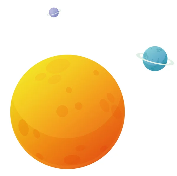 Güneş Sistemi gezegenleri — Stok fotoğraf