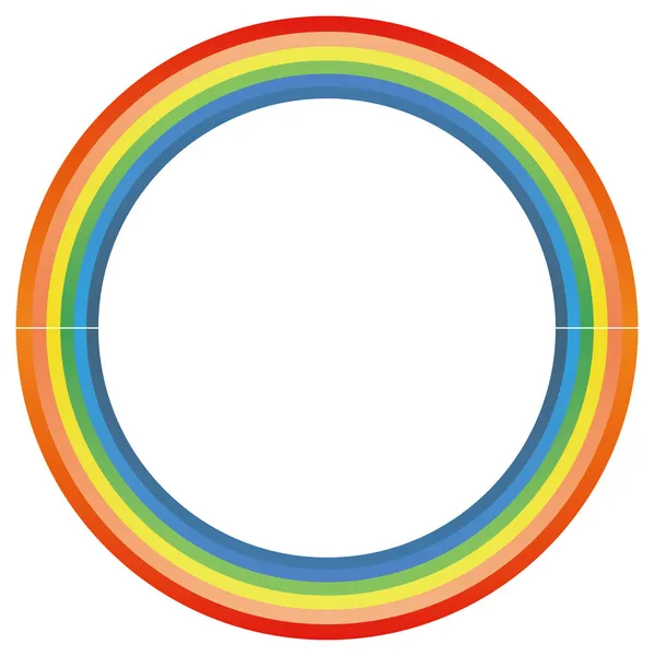 Радужный круг Стоковое Изображение