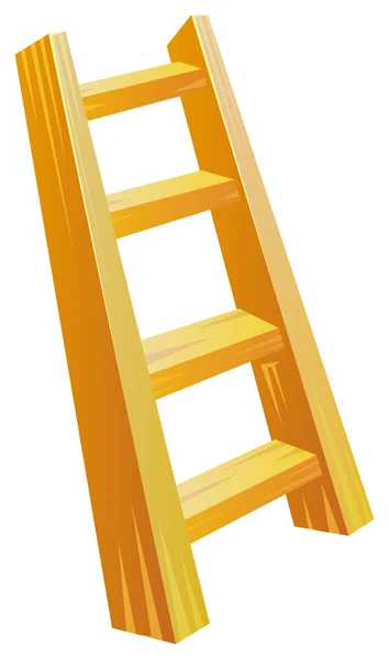 Лестница из дерева — стоковое фото