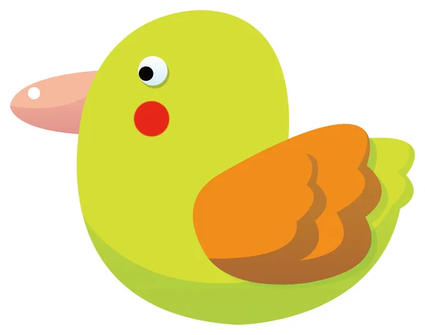 Kreslený kachna — Stock fotografie