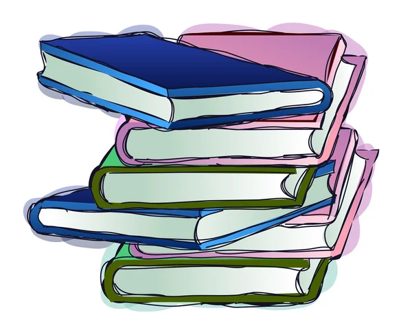 A pile of book — Stock Photo, Image