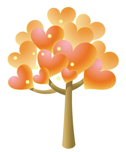 Kalp Ağacı — Stok fotoğraf