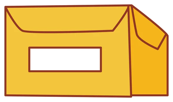 Желтая коробка — стоковое фото