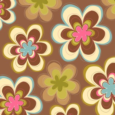 Flower pattern clipart