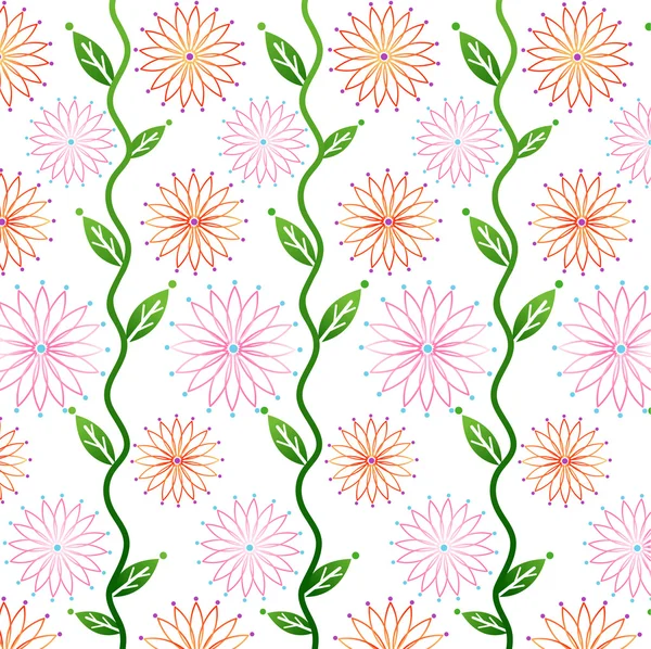 Százszorszép virág minta — Stock Fotó