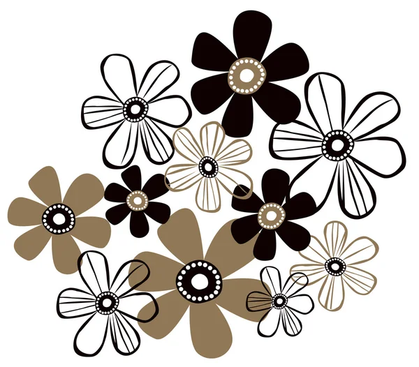 Diasy flower pattern — Stock Photo, Image