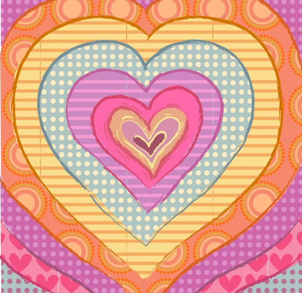 Heart pattern — Stock Photo, Image