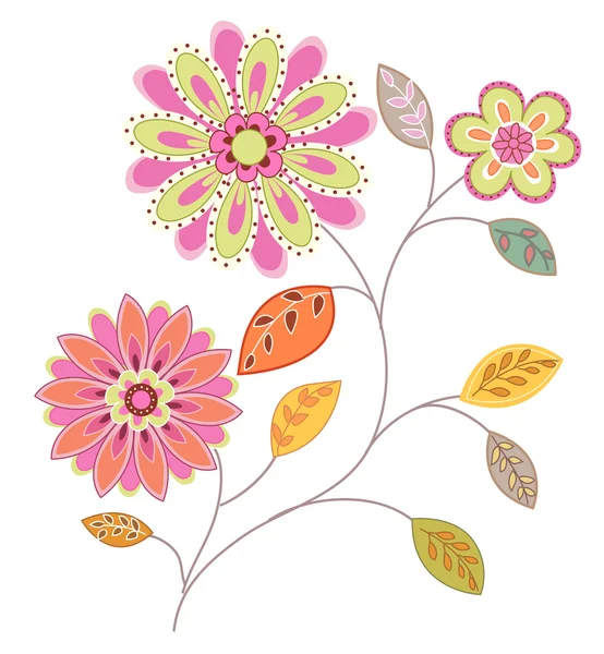 Λουλούδι μοτίβο — Φωτογραφία Αρχείου