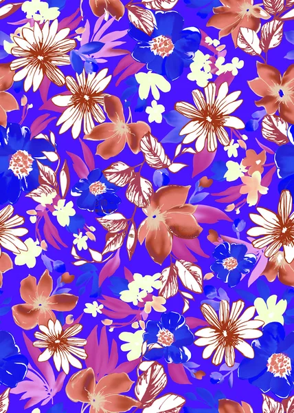 Blommönster — Stockfoto