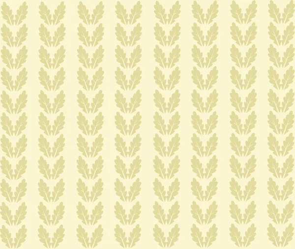 Beige leaves pattern — Stock Photo, Image