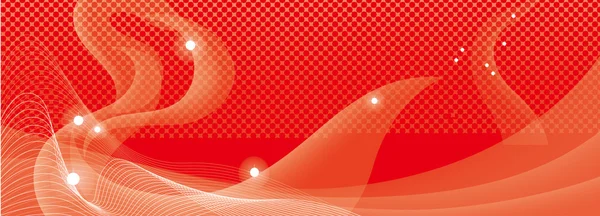 Abstract red curves background Stock Image