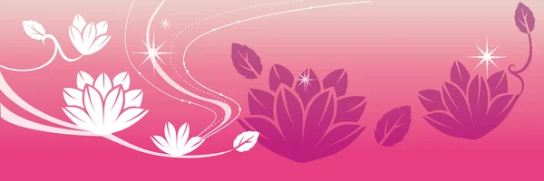 Lotus flower pattern — Stock Photo, Image