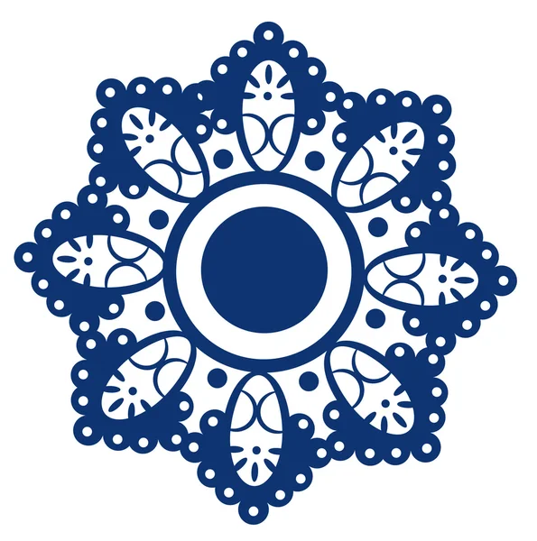Flower,snowflake pattern — Stock Photo, Image