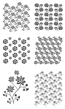 çiçek pattern