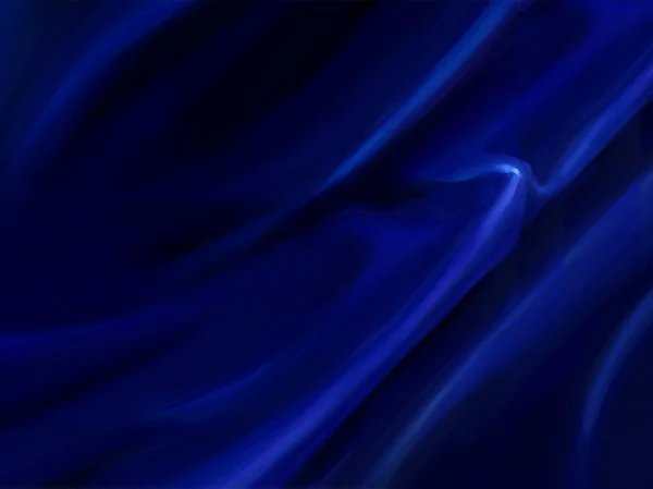 Abstrakte blaue Seide Hintergrund — Stockfoto