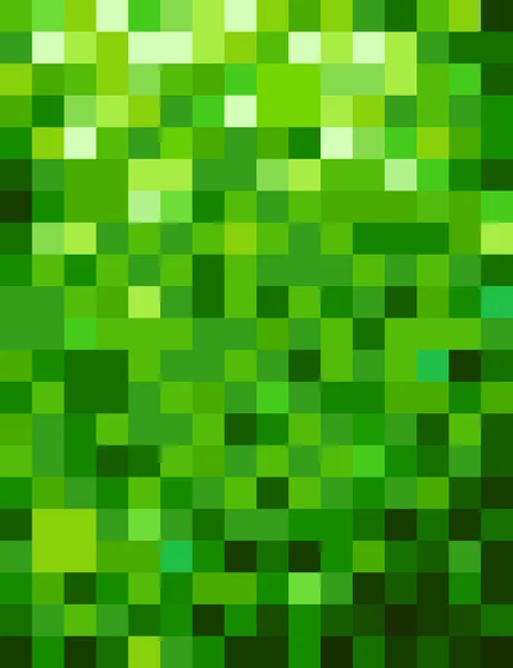 Zelená mozaika pozadí — Stock fotografie