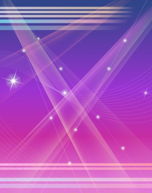 Abstract disco light background clipart