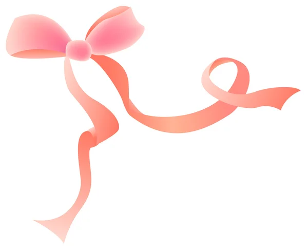 A pink bowknot — Stock Photo, Image