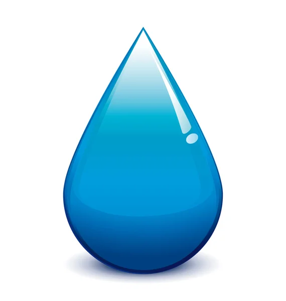 Vattendroppe — Stock vektor