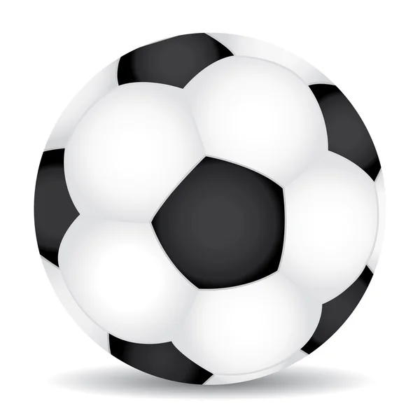 Futebol bola ilustração . — Vetor de Stock